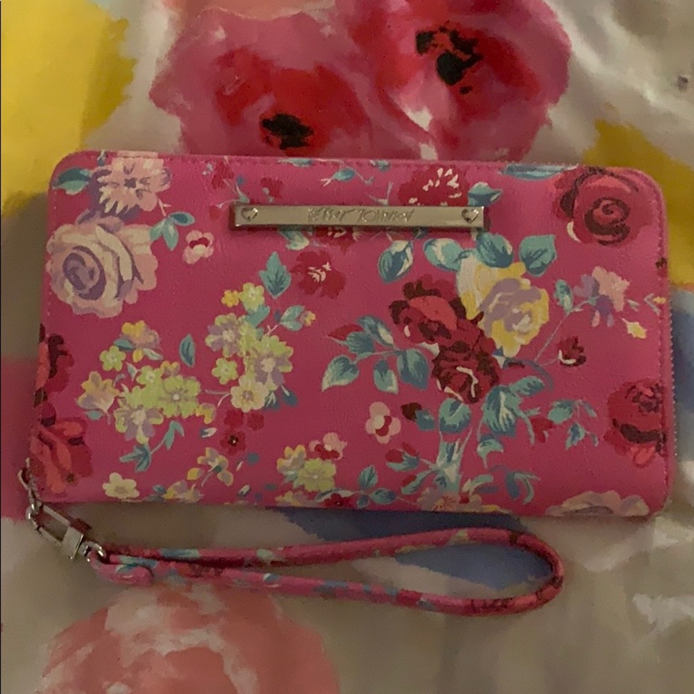 Betsy Johnson Floral Wallet